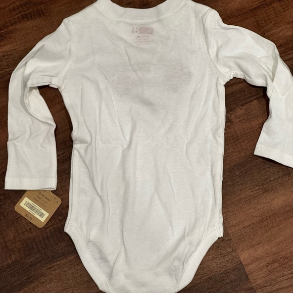 3 piece set, Gymboree Jacket with hood, overalls and New onesie. - Picture 9 of 9